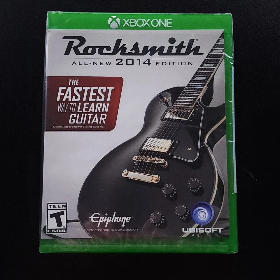 Rocksmith 2014 Edition Xbox One - New, Sealed, Y-Fold Good shape NO CABLE - Image 1 of 4