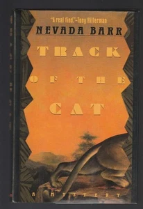 Anna Pigeon: Track of the Cat No. 1 by Nevada Barr (1993, Hardcover), Signed 1st - Picture 1 of 3