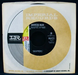 SNAPPERS: Mirror Man & Call Me Back To Denver~Rock Promo 45~IMPERIAL #66422 - Picture 1 of 3