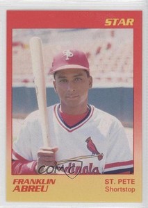 1989 Star St Petersburg Cardinals Franklin Abreu #1