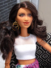 Pretty OOAK Custom Repainted and Dressed Barbie doll MTM Body by Artist Yu