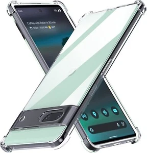 Housse pour Google Pixel 6/6A/7/Pro Silicone Housse de Protection TPU Sac Clair Slim - Photo 1 sur 9
