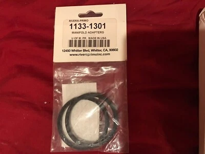 Harley INTAKE MANIFOLD ADAPTER RINGS FROM O RING TO BAND TYPE SEALS  1957-78 - Image 1 of 2