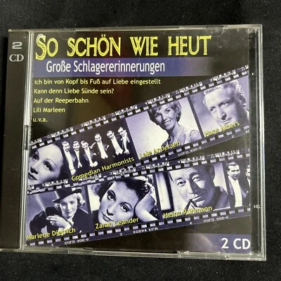 So schön wie heut - Große Schlagererinnerungen - Doppel CD - Zustand Gut @118 - Bild 1 von 4