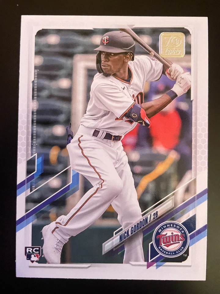 Nick GORDON RC 2021 Topps Update Series #US12 Minnesota Twins - Image 1 of 2