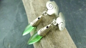 Pendientes pendientes pendientes vintage plata de ley 925 - Imagen 1 de 2