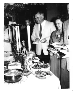 MAGGIORE IDENTIFICATO A VICHY,ALLIER PARTY,1948.FOTO VINTAGE 4,3" x 3,3"*X1/1 - Foto 1 di 2