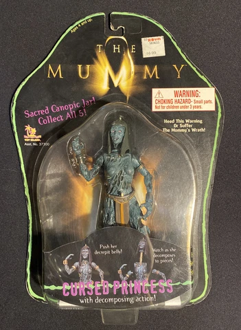 The Mummy Cursed Princess with decomposing action by Toy Island 6" figure 1998+ Cover