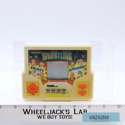 Electronic Wrestling WORKS 1987 Tiger Electronics Handheld Game Vintage - Image 1 of 2