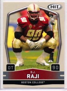 2009 SAGE HIT #69 B.J. RAJI ROOKIE CARD - GREEN BAY PACKERS - BOSTON COLLEGE - Picture 1 of 1
