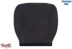 07 08 Chevy Suburban Tahoe LS LT -Passenger Side Bottom Cloth Seat Cover Black - Picture 1 of 12