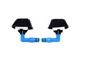 2 boquillas de agua de lavado limpieza de faros L+R Opel Vectra C Signum Saab 9-3 - Imagen 1 de 4