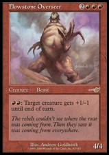 Magic the Gathering MTG Flowstone Overseer (82) Nemesis   LP