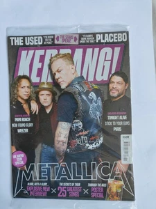 NEW KERRANG! Magazine #1693 21.10.17 METALLICA PLACEBO PAPA ROACH PVRIS WEEZER - Picture 1 of 8