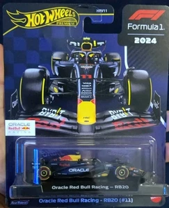 2025 HOT WHEELS PREMIUM FORMULA 1 2024 ORACLE RED BULL RACING-RB20 (#11) - Foto 1 di 2