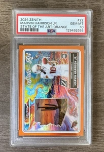 Marvin Harrison Jr [RC] 2024 Panini Zenith Football State of the Art #22 Orange - Bild 1 von 2