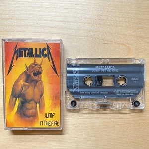 Metallica Jump In The Fire Cassette Music For Nations/England 1983 PLAY TESTED - Picture 1 of 4
