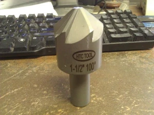 1,50" 1-1/2" 100 Grad 6 Flöte Hochgeschwindigkeits-Senker - Bild 1 von 1