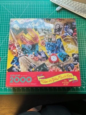 Springbok Follow the Yellow Brick Road Wizard of Oz 2000 Piece PUZZLE Sealed - Image 1 of 3