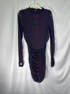 AFRM Multicolored Darcie Cocktail Dress Size L As-is Condition - Picture 1 of 8