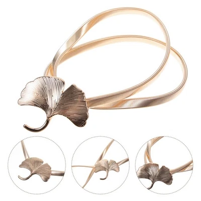  Cintura elastica in metallo Cintura elegante da donna Cintura decorativa - Immagine 1 di 4