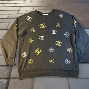 Suéter Chanel By Project Social T Negro Los Ángeles Raro Para Mujer Talla XL - Imagen 1 de 13