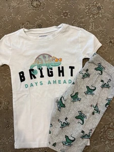 Old Navy Iguana Unisex Size M/8 Short Pj Set - Picture 1 of 4