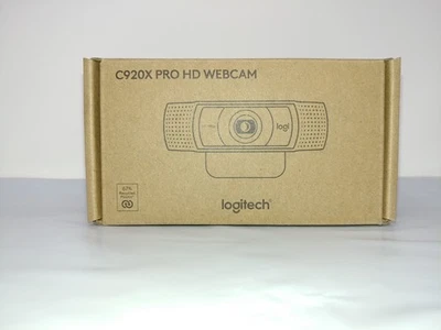 Logitech C920x Pro HD Webcam - Black - Image 1 of 4