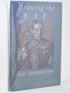 Eric Kennington Drawing The R.A.F. First Edition in D/J 1942 - Bild 1 von 19