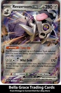 Revavroom ex #156/197 SV03: Obsidian Flames Pokemon Ultra Rare,Holo - Picture 1 of 2