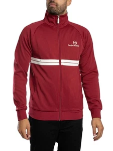 Sergio Tacchini Men's New Dallas Track Jacket, Red - Picture 1 of 5