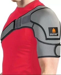 Sparthos Shoulder Brace Support and Compression Sleeve for Torn Rotator Cuff NEW - Picture 1 of 9