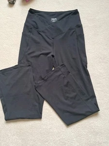 Baleaf Pants Womens size l Crossover Flare leggings Yoga Pockets High waisteA-22 - Picture 1 of 7