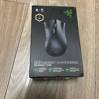 Razer Deathadder V2 X HyperSpeed Mouse Wireless Black 14000dpi BNWT - Image 1 of 4
