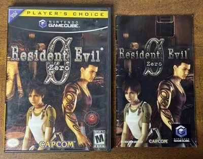 Resident Evil Zero 0 Nintendo GameCube Players Choice W/Manual Tested - Image 1 of 4