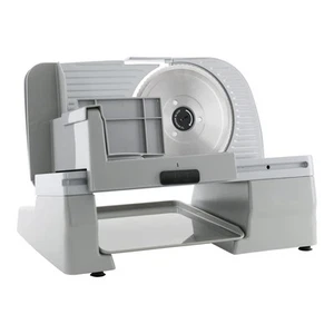 609A Electric Meat Slicer with Stainless Steel Blade Features Slice Thickness... - Picture 1 of 9