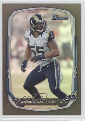2013 Bowman Black Rainbow Foil James Laurinaitis #24 - Image 1 of 2