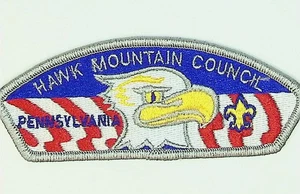 Hawk Mountain Council Pfadfinderrat Aufnäher CSP Pennsylvania Adler BSA - Bild 1 von 2