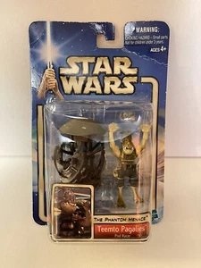 Star Wars The Phantom Menace Teemto Pagalies Pod Racer w/ Droid, Podracer Debris - Picture 1 of 6
