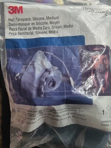3M™ Half Facepiece Reusable Respirator 7502/37082(AAD) Medium - Made in USA - Picture 1 of 1