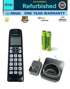 Panasonic KX-TGFA51-B Phone Handset Cordless Bundle🛡️eBay Refurbished [EX] - Zdjęcie 1 z 6