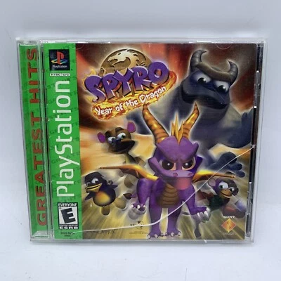 Spyro Año del Dragón (Sony PlayStation 1 PS1, 2000) CIB Foto 1 de 4
