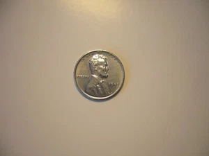 1943 Steel Wheat Penny No Mint Mark - Picture 1 of 3