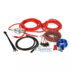 Stinger SK4681 4000 Series 8 Gauge Power Amplifier Installation Wiring Kit - Picture 1 of 8