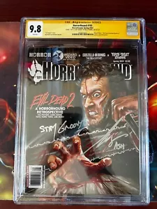 Horrorhound #101 CGC 9.8 Signed "Ash" & "Stay Groovy" By Bruce Campbell - Picture 1 of 3