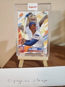 IN HAND: 2021 Topps Project 70 #48 Ernie Banks By Quiccs - Picture 1 of 2