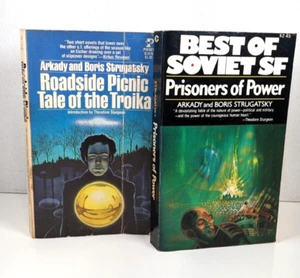 ROADSIDE PICNIC and PRISONERS of POWER Arkady/Boris Strugatsky 1st Print 1978 - Foto 1 di 15