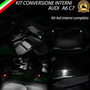 KIT LED INTERNI AUDI A6 C7 KIT CONVERSIONE COMPLETA 6000K NO AVARIA LUCI CANBUS - Foto 1 di 6