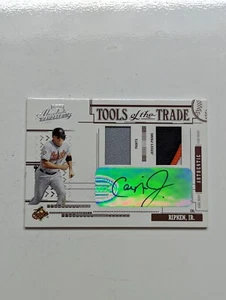 2005 Playoff Absolute Tools of the Trade Memorabilia Cal Ripken Jr Autograph 4/5 - Picture 1 of 2