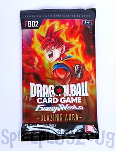 Dragon Ball Super Juego de Cartas Fusion World - Blazing Aura - Paquete de refuerzo de 12 cartas - Imagen 1 de 1